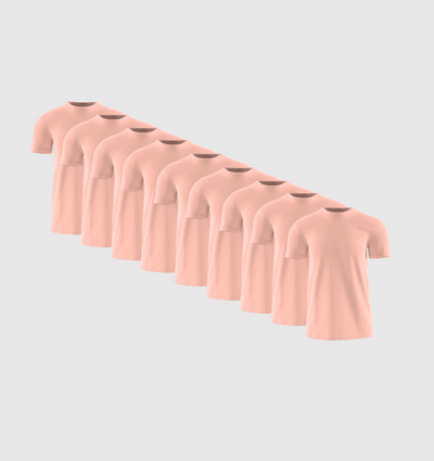 Pack of 9 – Salmon Pink