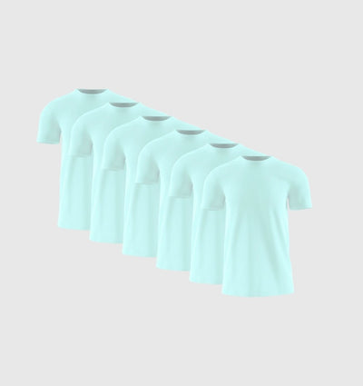 Pack of 6 - Turquoise