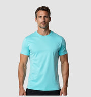 The Tech T-Shirt – Turquoise Blue