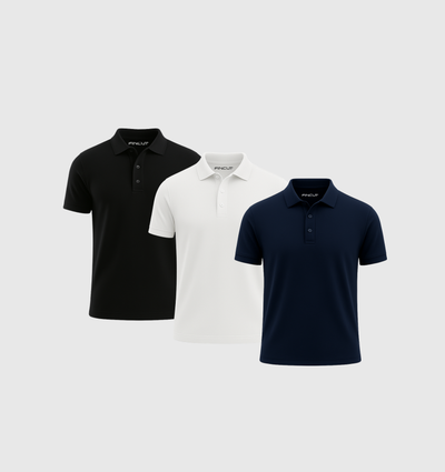 Pack of 3 Polo Shirts - Essential