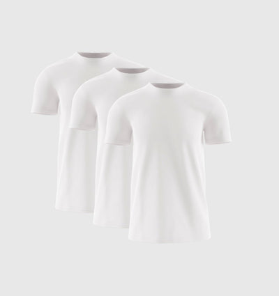Pack of 3 - White