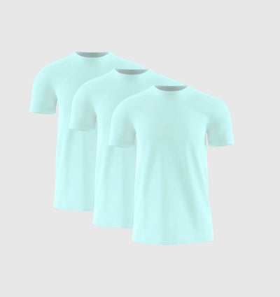 Pack of 3 - Turquoise Blue