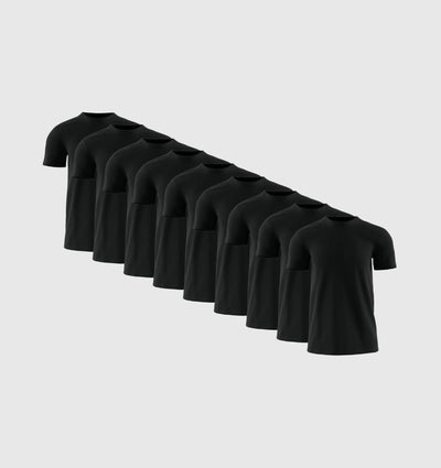 Pack of 9 - Black