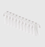 Pack of 9 - White