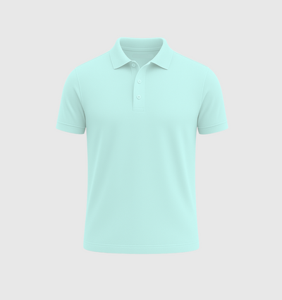 Polo T-shirt - Turquoise blue