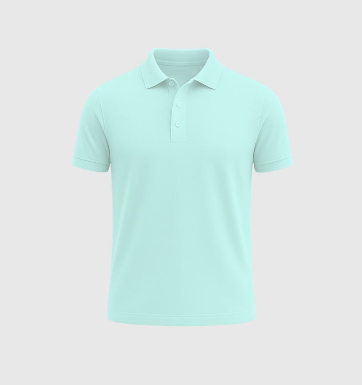 Polo T-shirt - Turquoise blue