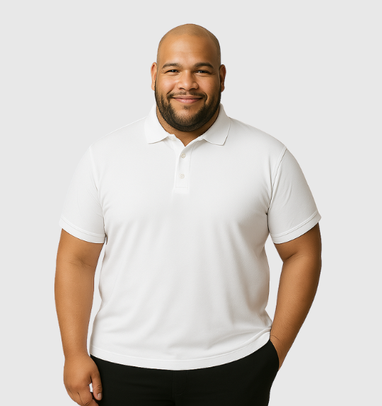 Pack of 6 Polo Shirts - White