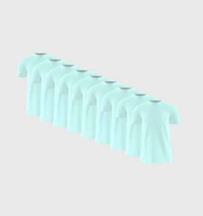 Pack of 9 - Turquoise