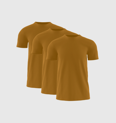 Pack of 3 - Mustard