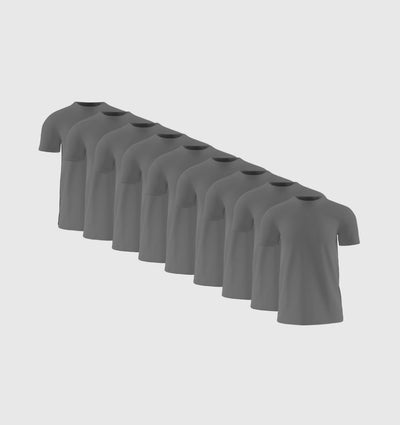 Pack of 9 - Grey