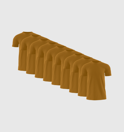 Pack of 9 - Mustard