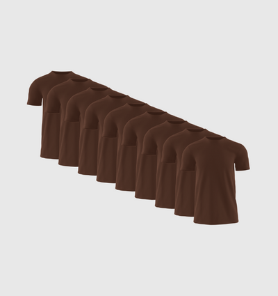 Pack of 9 – Brown
