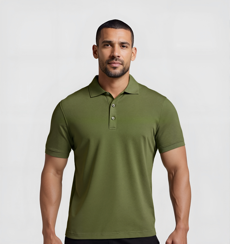 Polo T-shirt - Khaki