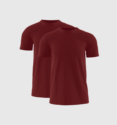 Pack of 2 - Burgundy