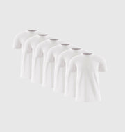 Pack of 6 - White