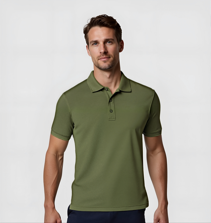 Polo T-shirt - Khaki