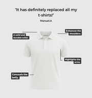 Pack of 6 Polo Shirts - White