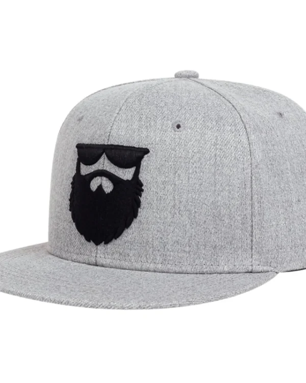Unisex Adjustable Cap Featuring Iconic Beard Embroidery